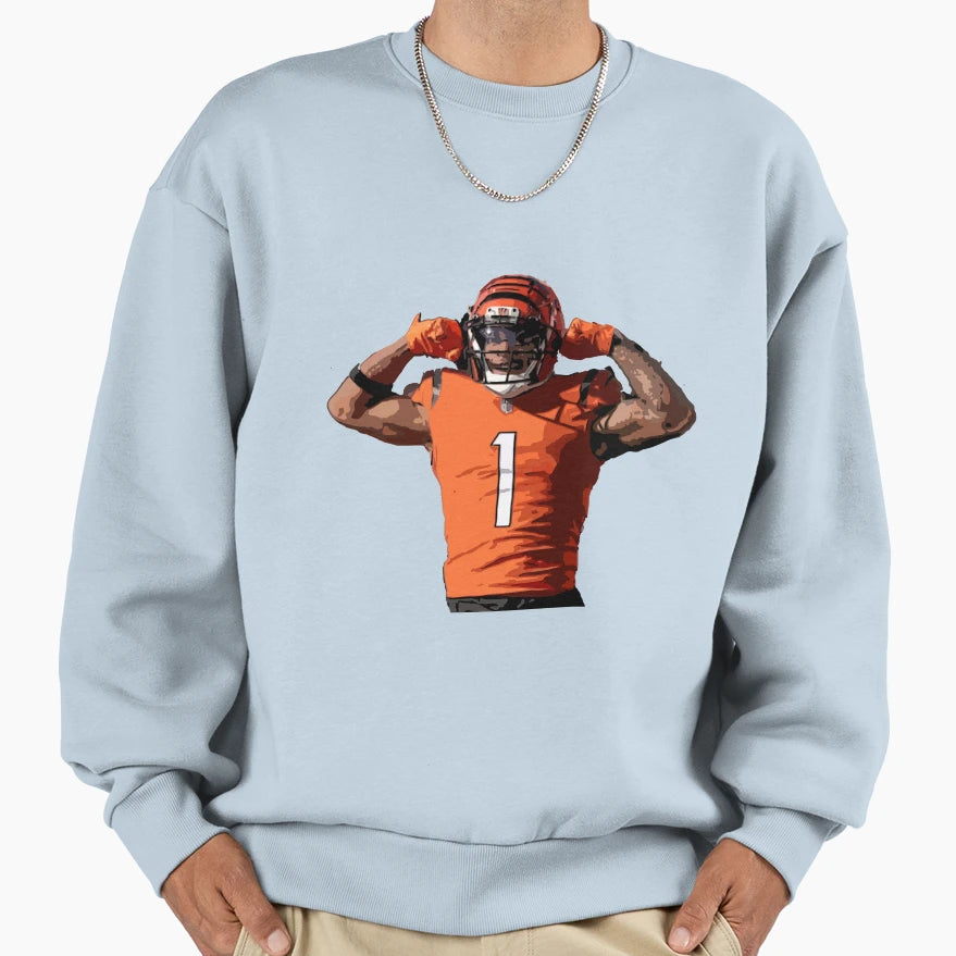 Jamarr Chase Sweatshirt - Graphic Print Men Women - T-Shirt, Sweatshirt, Hoodie
