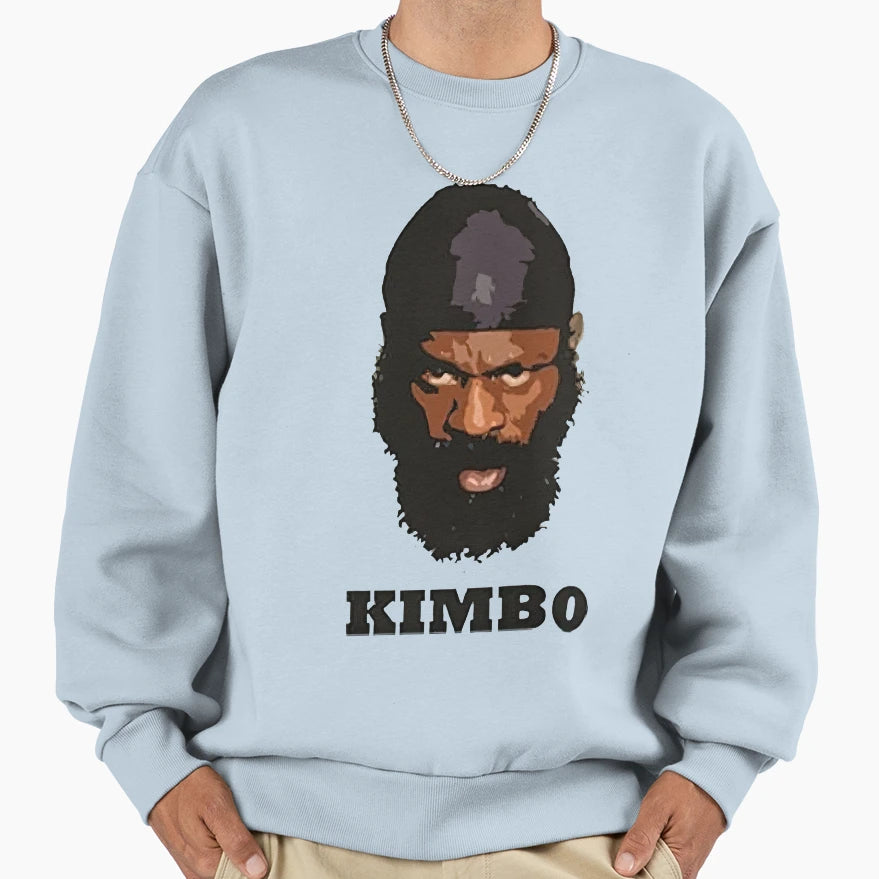 Kimbo Slice Face Sweatshirt - Fun Novelty Design Men Women - T-Shirt, Sweatshirt, Hoodie