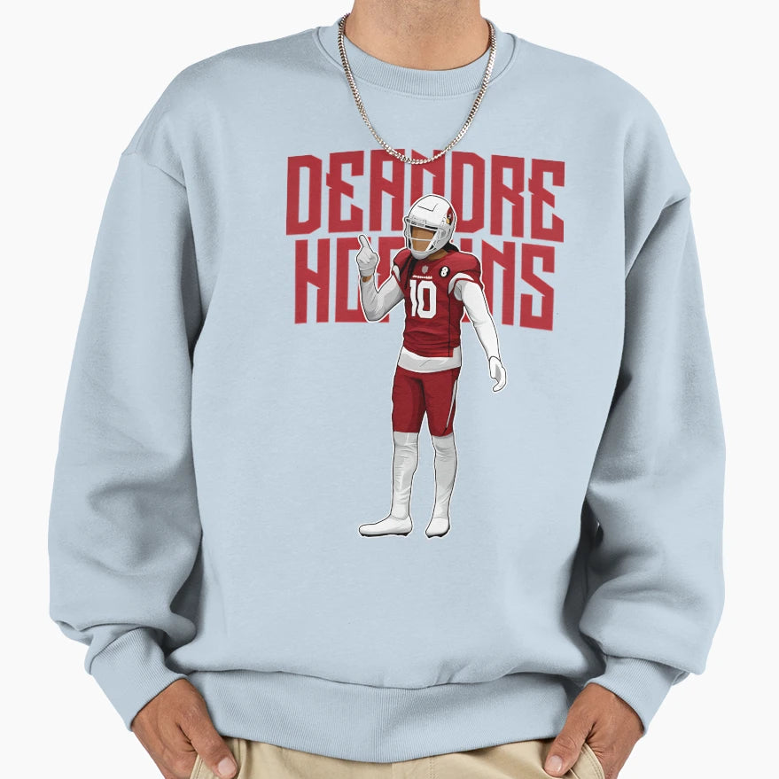 Deaandre Hopkins Celebrates 10 Bold Sweatshirt - Minimalist Print Unisex - T-Shirt, Sweatshirt, Hoodie