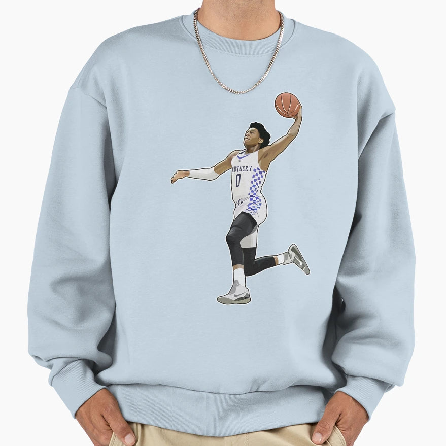 De Aaron Fox 0 Get Dunk Sweatshirt - Fun Novelty Design Men Women - T-Shirt, Sweatshirt, Hoodie