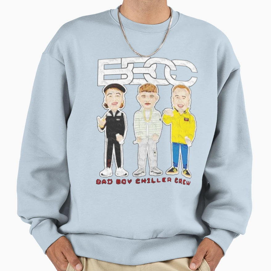 Bbcc Bbcc Bad Chiller Crew Sweatshirt - Streetwear Style for Adults - T-Shirt, Sweatshirt, Hoodie