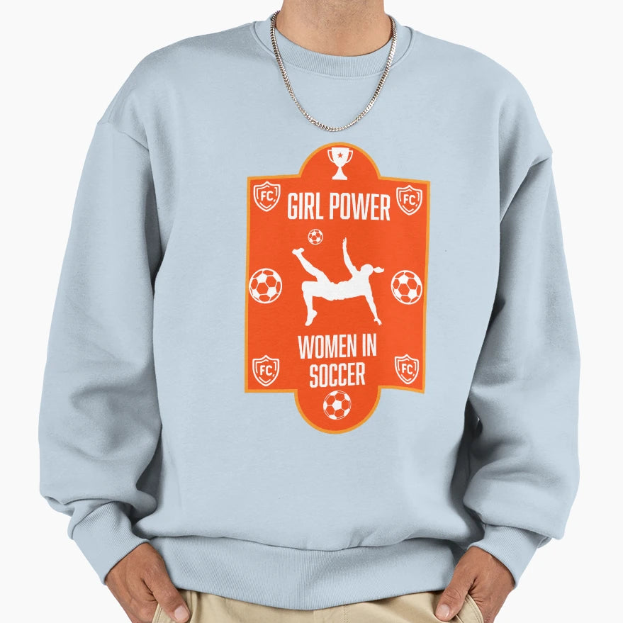 Football Soccer Players Sweatshirt - Graphic Print for Adults - T-Shirt, Sweatshirt, Hoodie