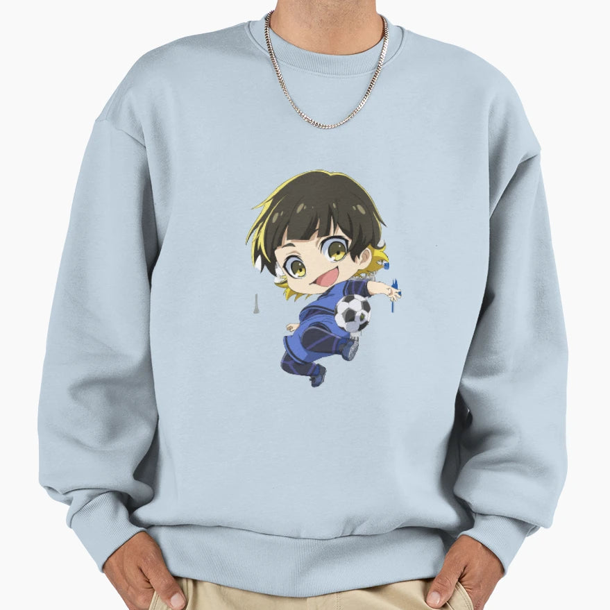 Bachira Meguru Monster Dribbler Sweatshirt - Fun Novelty Design Men Women - T-Shirt, Sweatshirt, Hoodie
