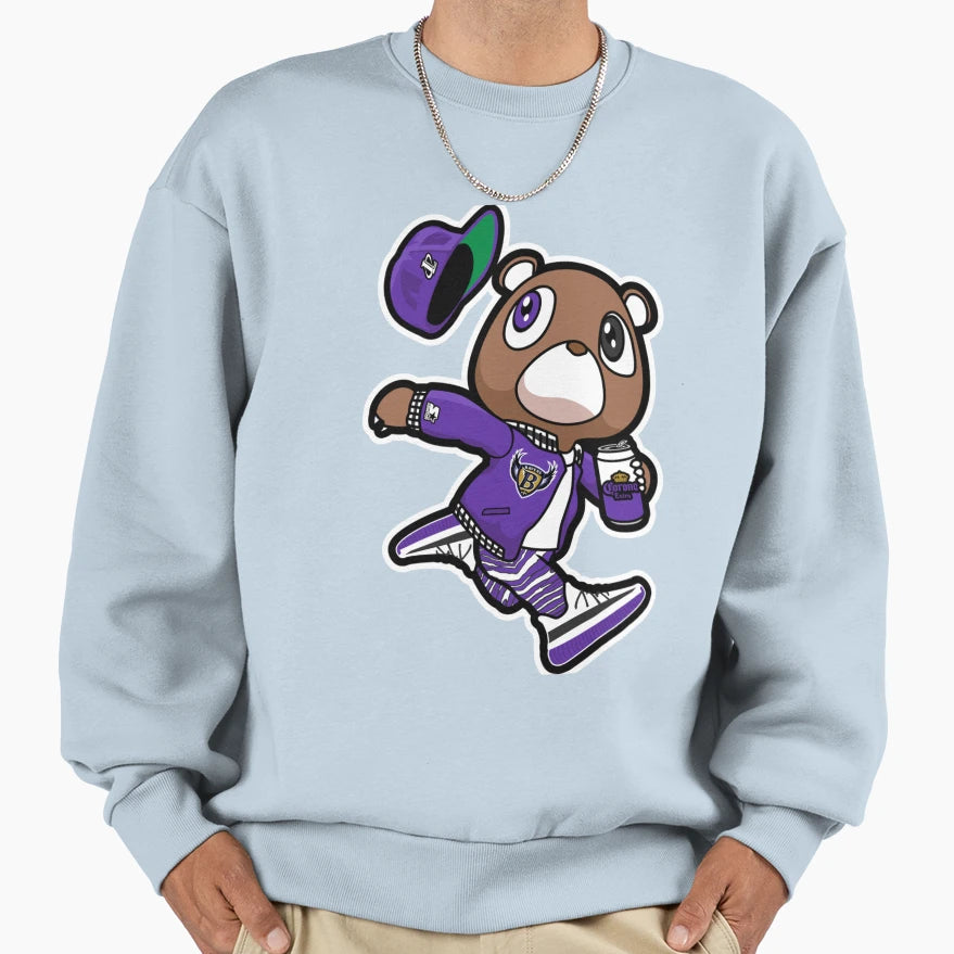 Kanye West Dropout Bear Baltimore Sweatshirt - Custom Art Print Men Women - T-Shirt, Sweatshirt, Hoodie