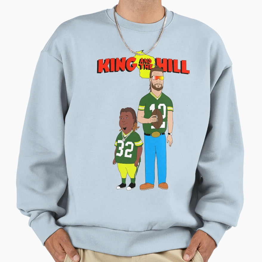 King And Hill Sweatshirt - Unique Graphic for Adults - T-Shirt, Sweatshirt, Hoodie