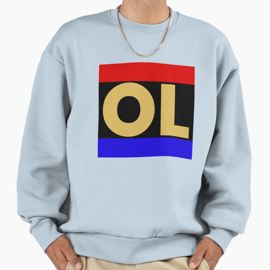 Ol Gold Sweatshirt - Minimalist Print Men Women - T-Shirt, Sweatshirt, Hoodie