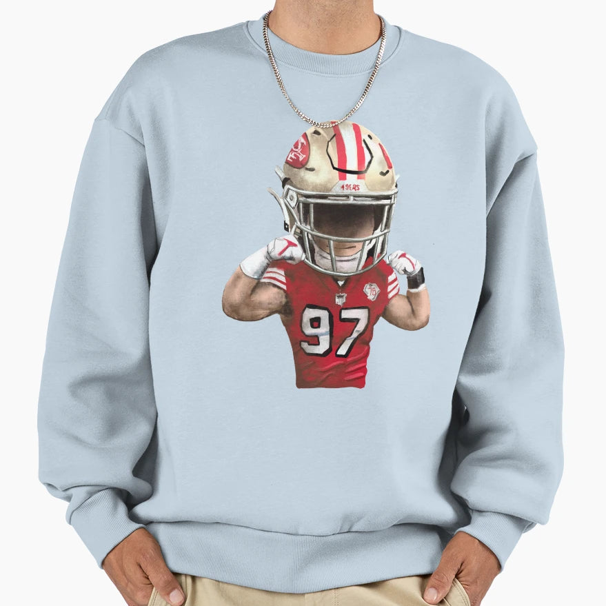 San Francisco 49Ers NB Sweatshirt - Graphic Print for Adults - T-Shirt, Sweatshirt, Hoodie