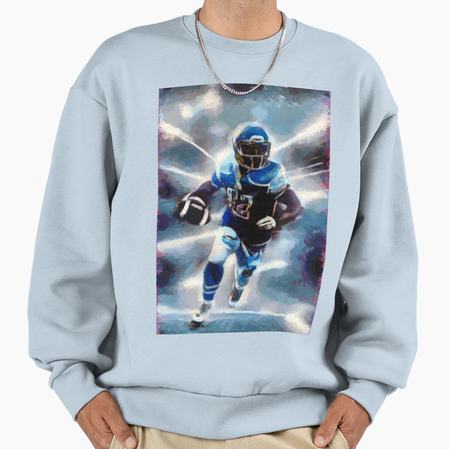 American Football Full Force Photo Sweatshirt - Aesthetic Graphic Unisex - T-Shirt, Sweatshirt, Hoodie