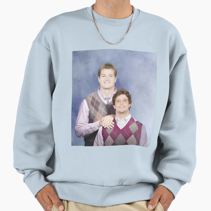 Drake Maye Will Campbell Step Sweatshirt - Fun Novelty Design for Adults - T-Shirt, Sweatshirt, Hoodie