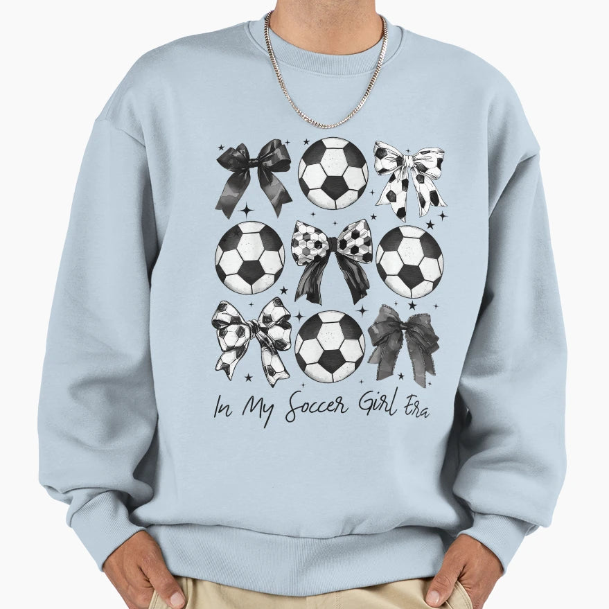 Soccer My Soccer Era Groovy Soccer T-Shirt - Graphic Print Men Women - T-Shirt, Sweatshirt, Hoodie