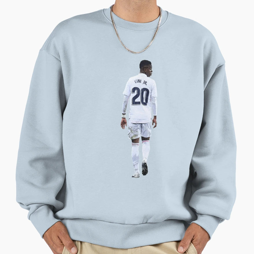Vinicius Junior Madrid Sweatshirt - Minimalist Print for Adults - T-Shirt, Sweatshirt, Hoodie