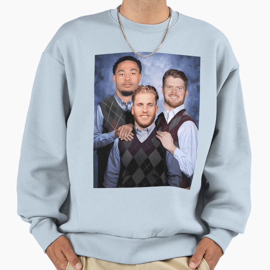 Sam Darnold Jaxon Smith Njigba Sweatshirt - Casual Everyday Wear Men Women - T-Shirt, Sweatshirt, Hoodie