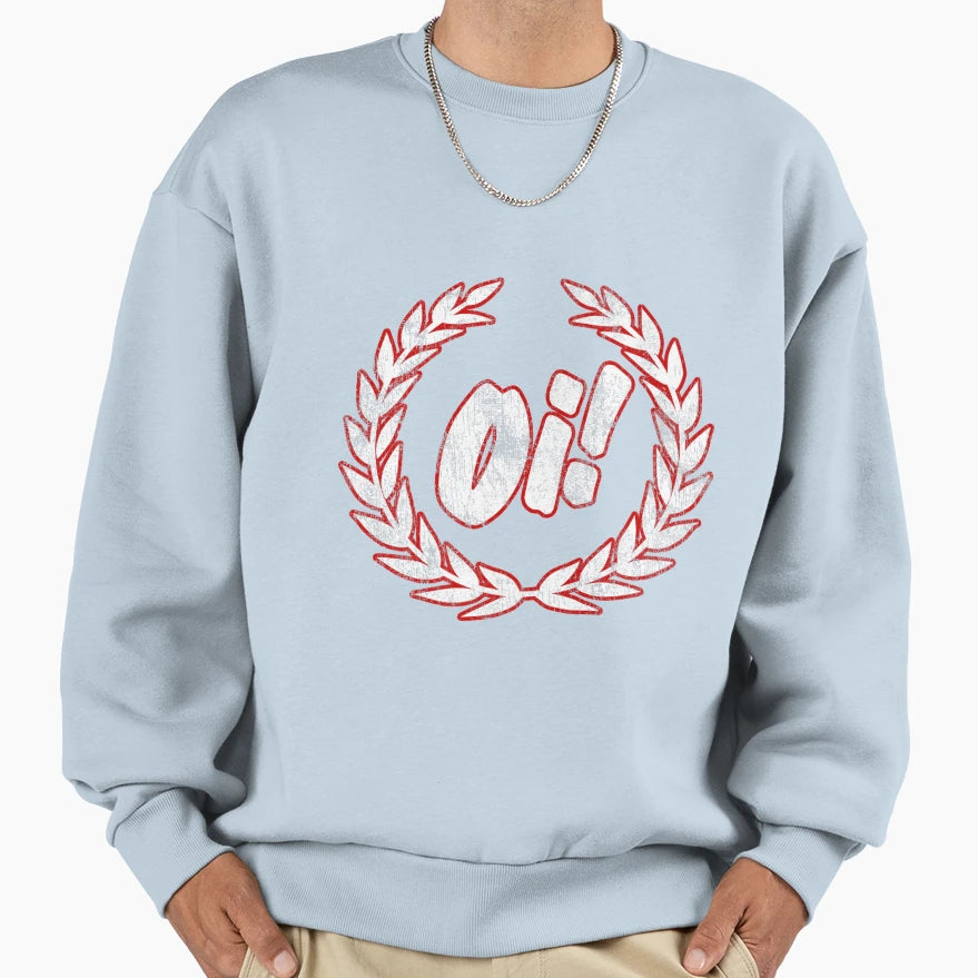 Oi Oi Oi Skinhead Ska And Street Sweatshirt - Novelty Apparel for Adults - T-Shirt, Sweatshirt, Hoodie