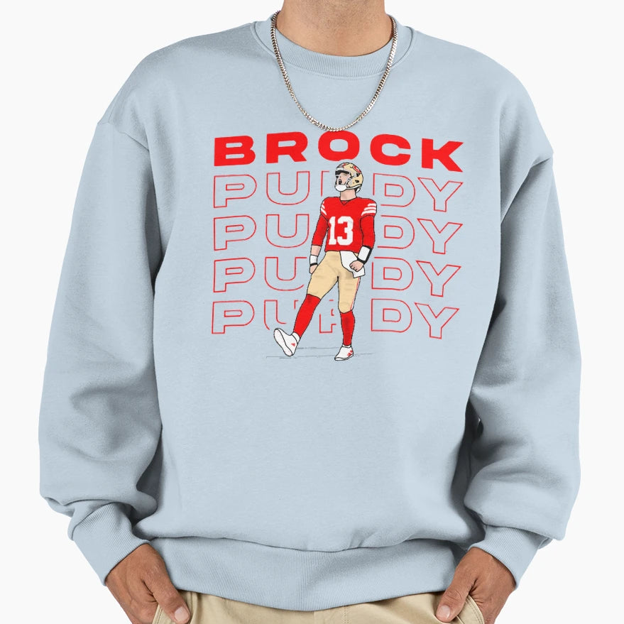 Brock Touchdown Sweatshirt - Casual Everyday Wear Unisex - T-Shirt, Sweatshirt, Hoodie