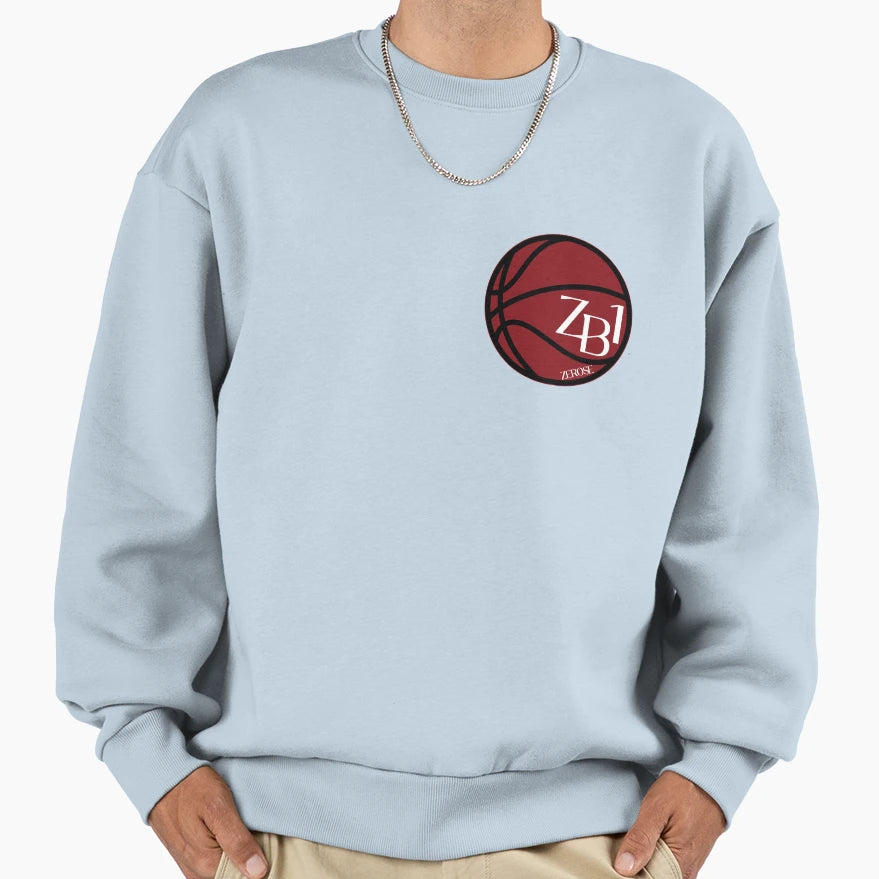 Slam Dunk Zb1 Logo Sweatshirt - Minimalist Print for Adults - T-Shirt, Sweatshirt, Hoodie
