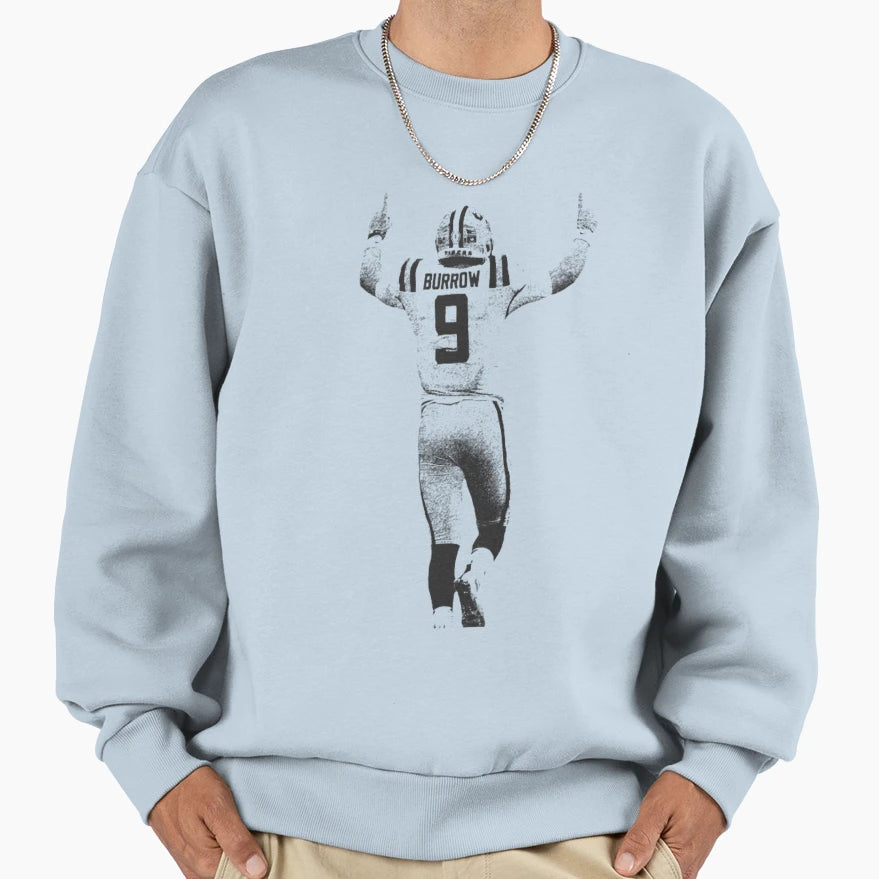 Touchdown Quarterback American Sweatshirt - Streetwear Style for Adults - T-Shirt, Sweatshirt, Hoodie