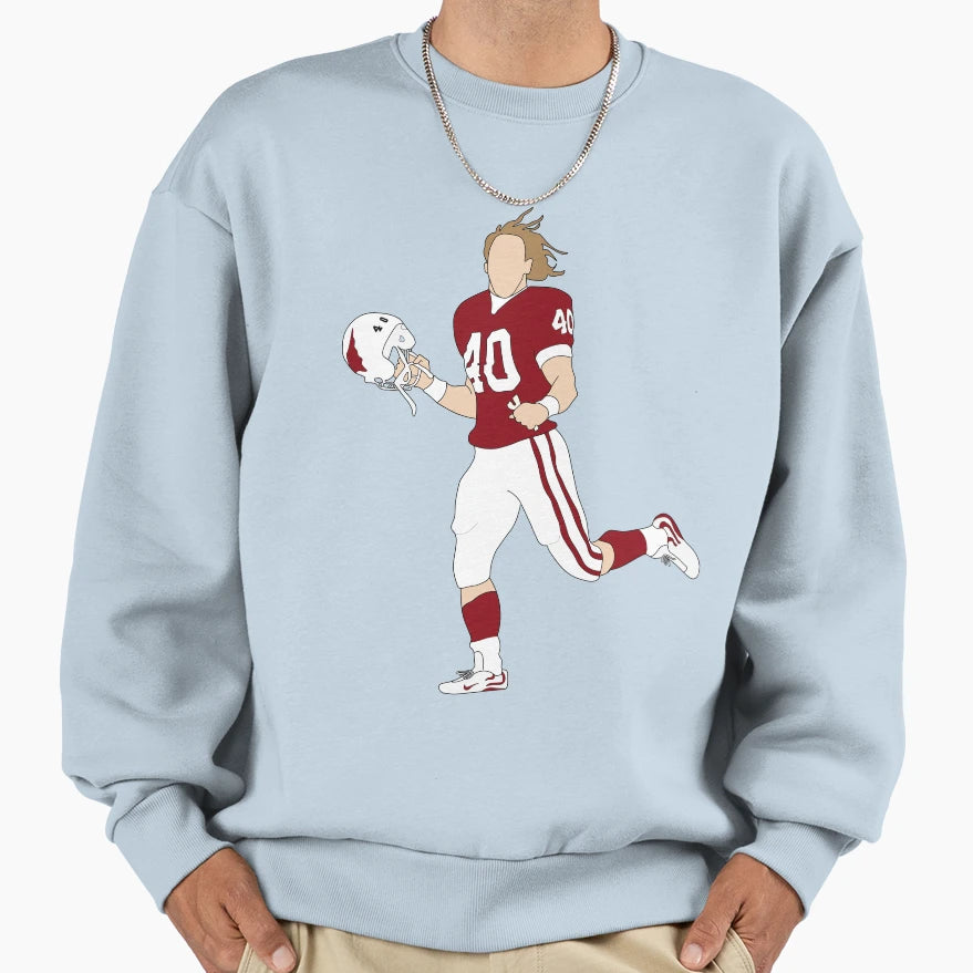 Iconic Pat Tillman Sweatshirt - Fun Novelty Design Men Women - T-Shirt, Sweatshirt, Hoodie