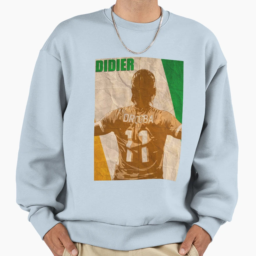 Drogba T-Shirt - Trendy Graphic Unisex - T-Shirt, Sweatshirt, Hoodie