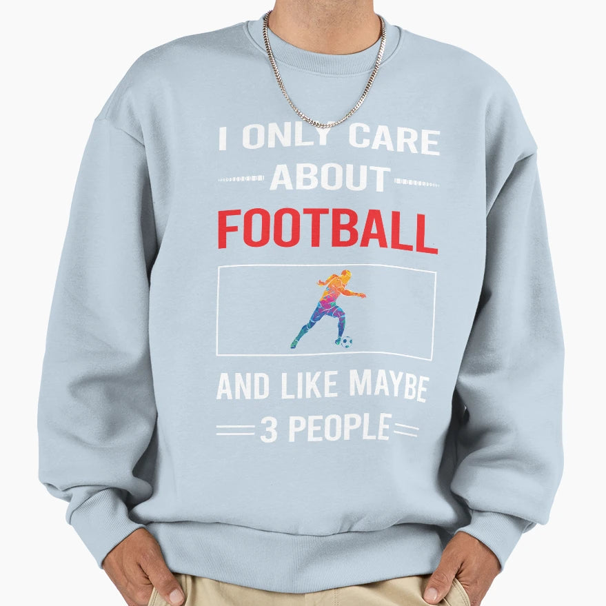 Funny 3 People Football Sweatshirt - Custom Art Print Unisex - T-Shirt, Sweatshirt, Hoodie