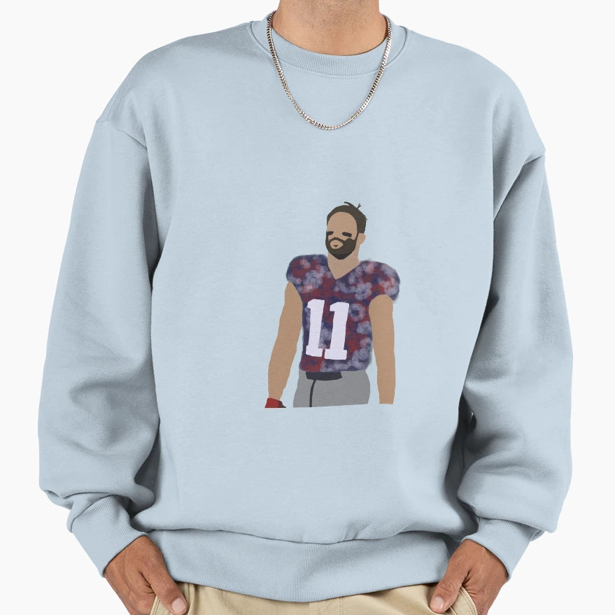 Julian Edelman Sweatshirt - Streetwear Style for Adults - T-Shirt, Sweatshirt, Hoodie