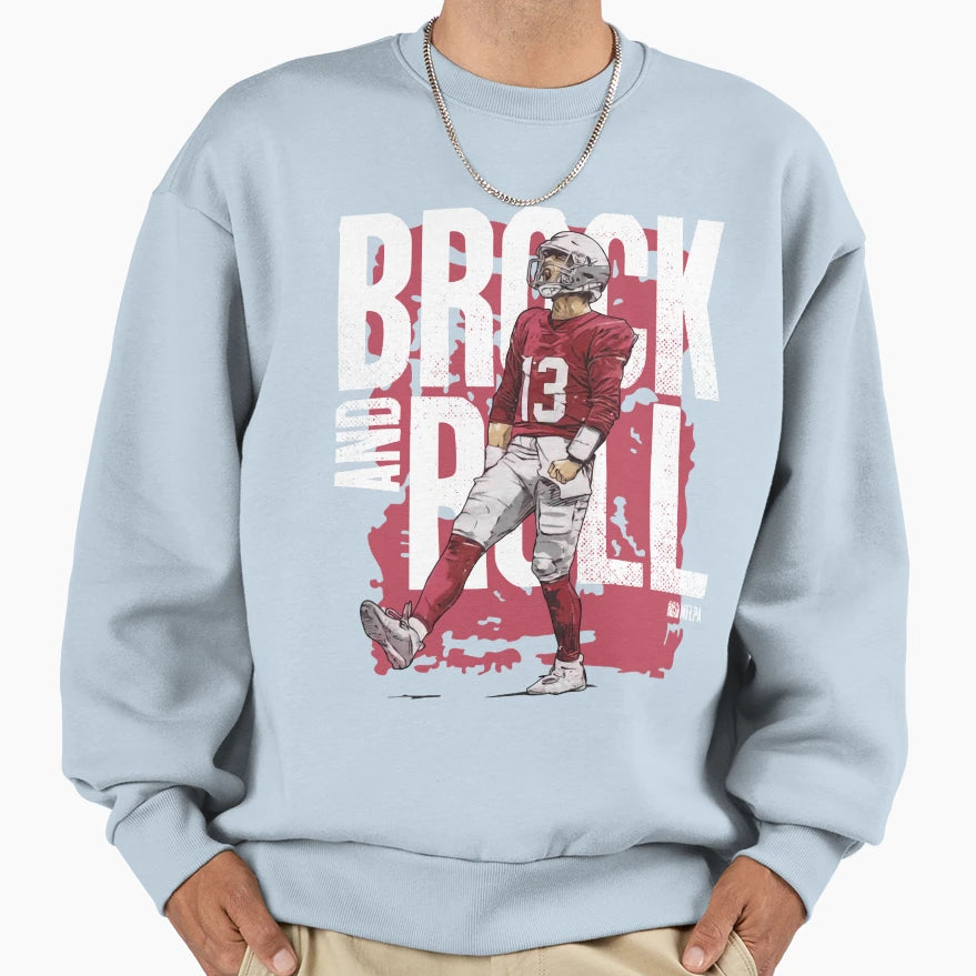 Sf 49Ers Shop Brock And Roll Brock Hoodie - Novelty Apparel Men Women - T-Shirt, Sweatshirt, Hoodie