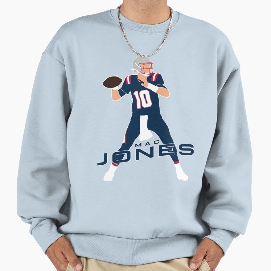 Mac Jones T-Shirt - Aesthetic Graphic for Adults - T-Shirt, Sweatshirt, Hoodie