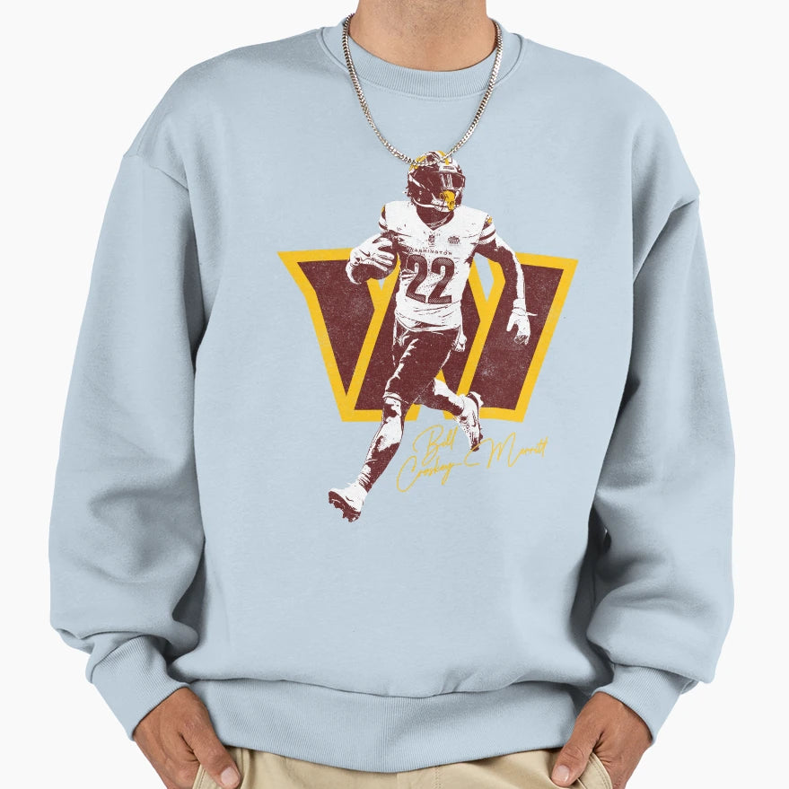 Bill Croskey Merritt Jacory Sweatshirt - Custom Art Print Men Women - T-Shirt, Sweatshirt, Hoodie