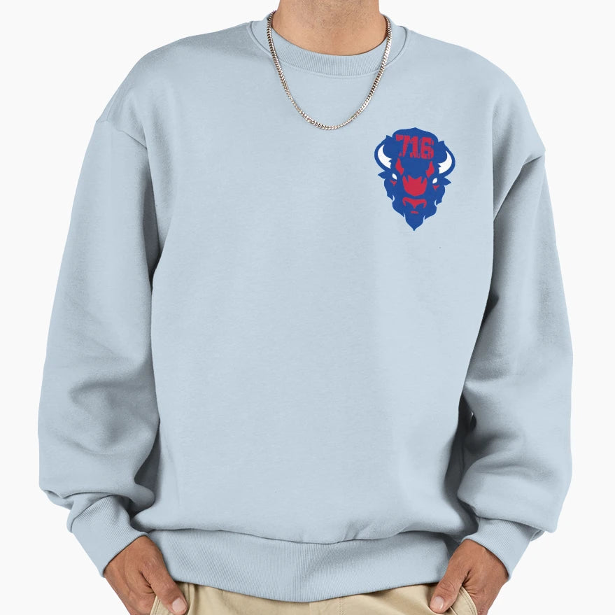Bills Mafia Sweatshirt - Minimalist Print Men Women - T-Shirt, Sweatshirt, Hoodie