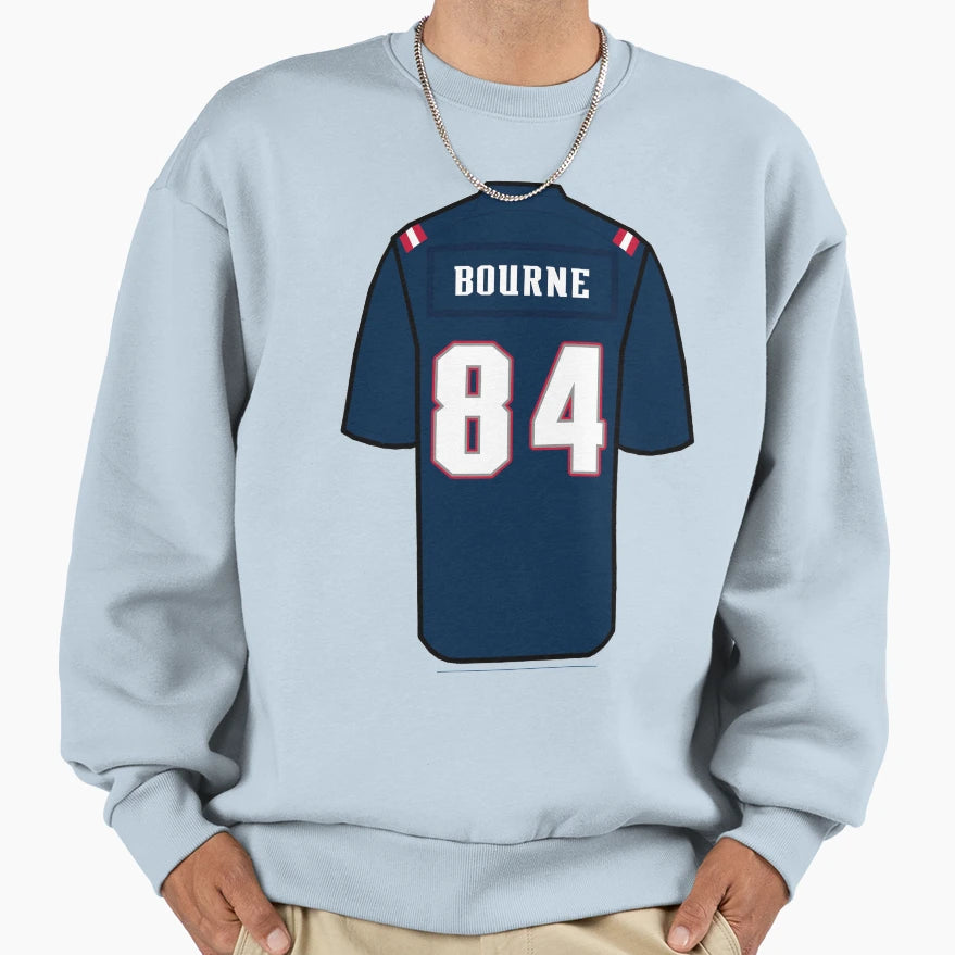 Kendrick Bourne Pats Sweatshirt - Trendy Graphic Unisex - T-Shirt, Sweatshirt, Hoodie