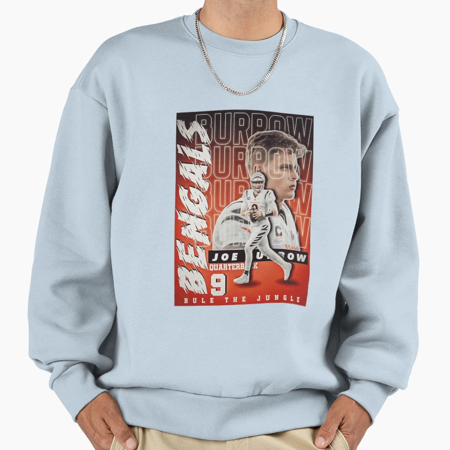 Quarterback Player Championship Sweatshirt - Unique Graphic for Adults - T-Shirt, Sweatshirt, Hoodie