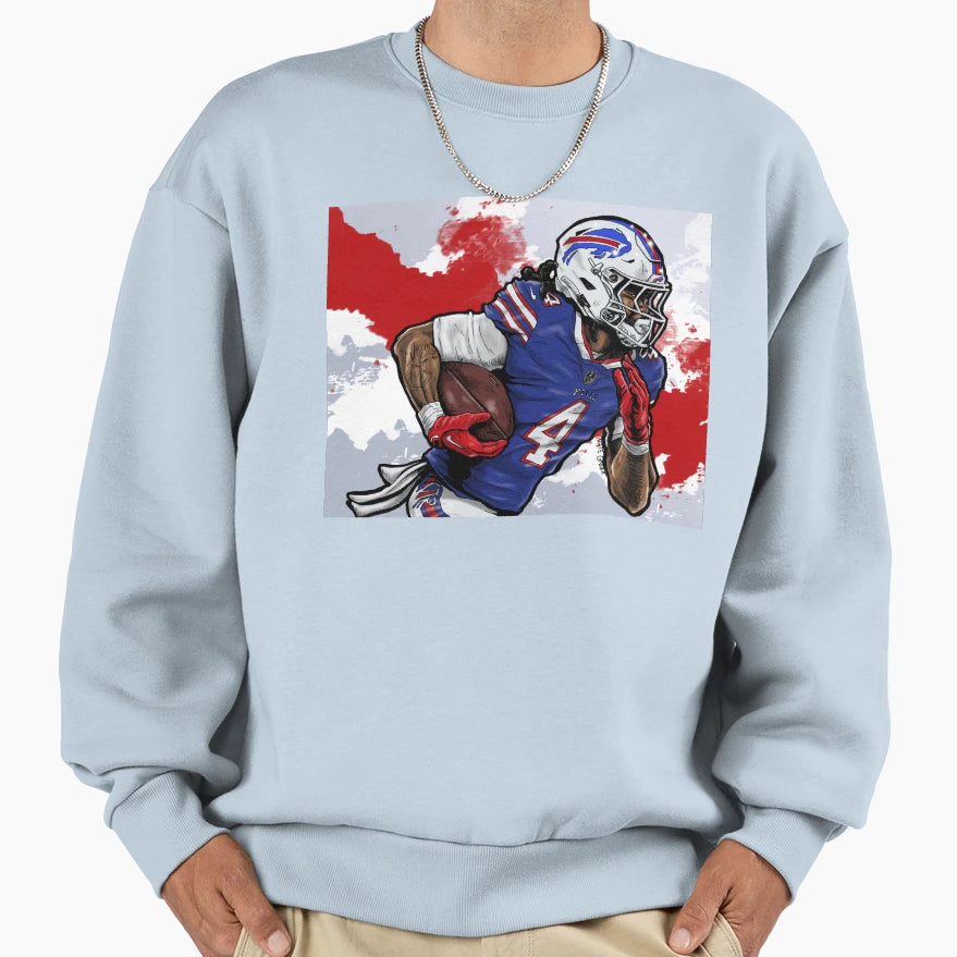 Cook Blue Sweatshirt - Aesthetic Graphic for Adults - T-Shirt, Sweatshirt, Hoodie