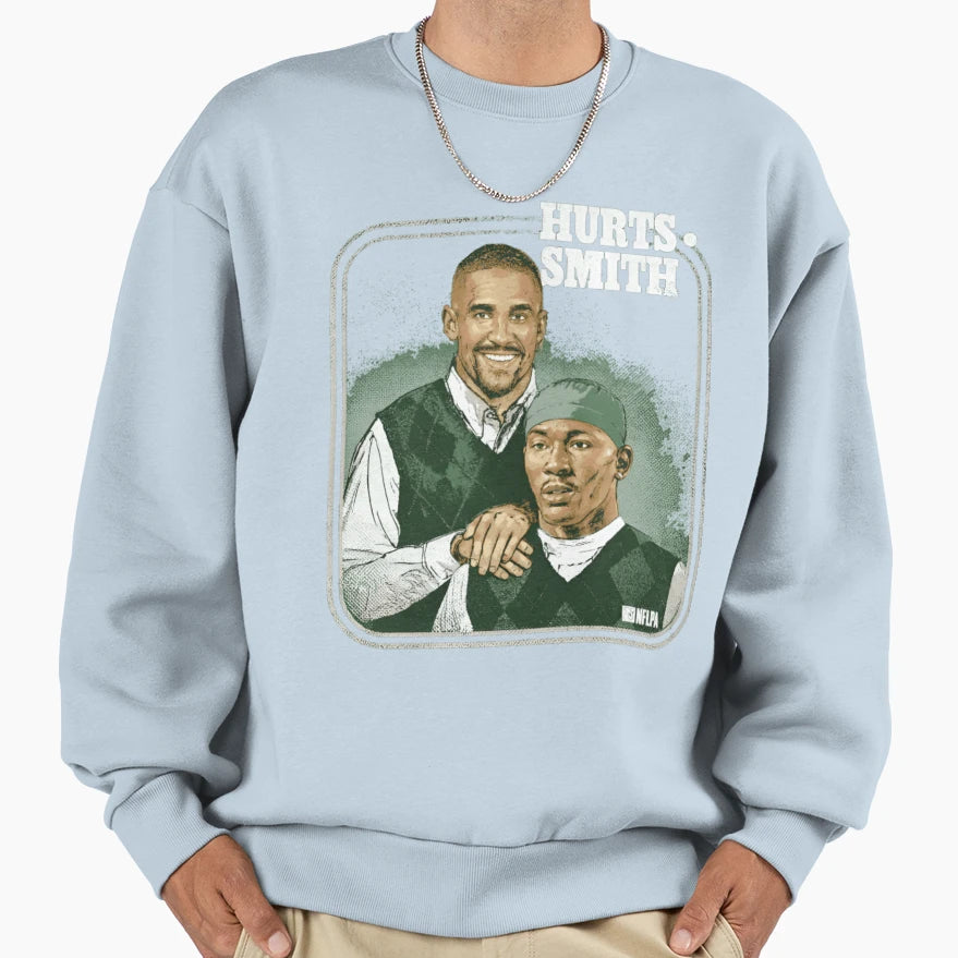 JH And Devonta Smith Philadelphia Sweatshirt - Novelty Apparel Unisex - T-Shirt, Sweatshirt, Hoodie