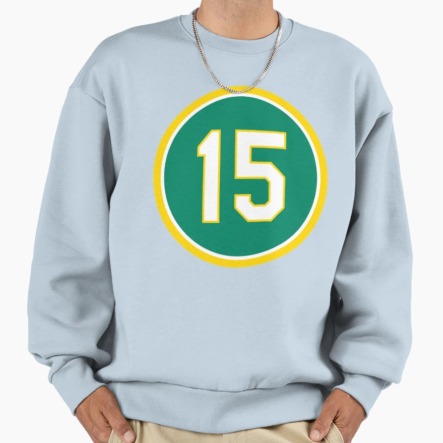Tim Hudson 15 Jersey Number Sweatshirt - Custom Art Print Men Women - T-Shirt, Sweatshirt, Hoodie