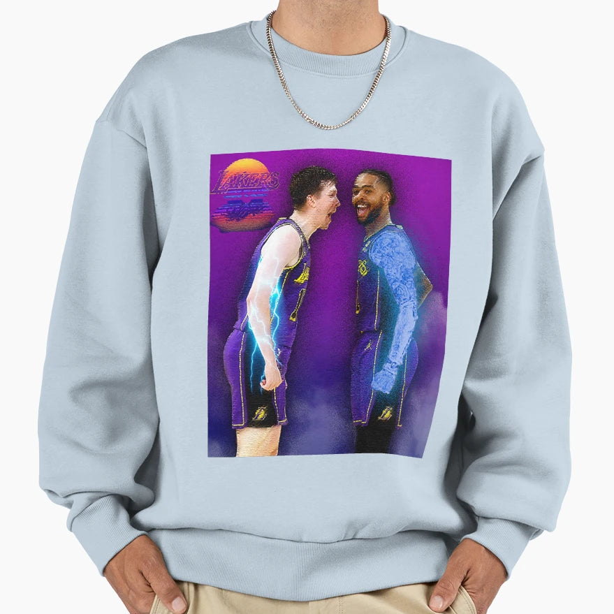 Reaves X Russell Combo Sweatshirt - Graphic Print Men Women - T-Shirt, Sweatshirt, Hoodie