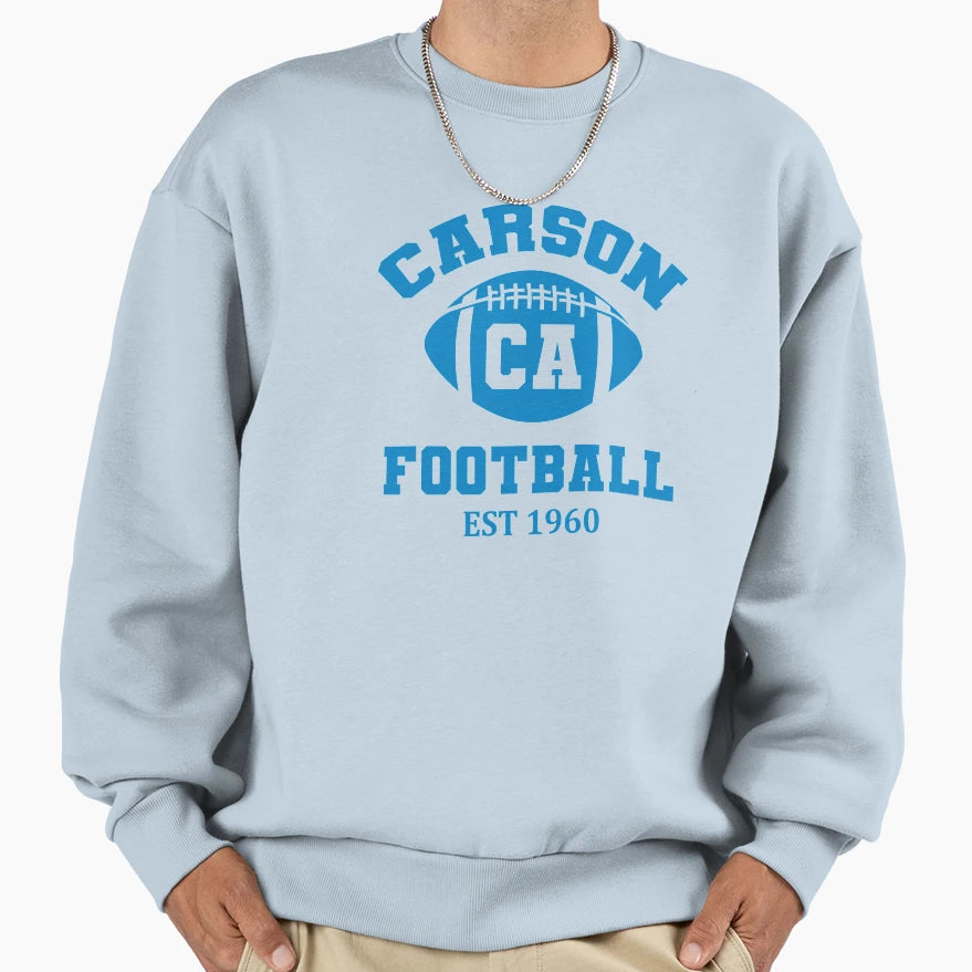 Carson Football Est 1960 Sweatshirt - Streetwear Style Unisex - T-Shirt, Sweatshirt, Hoodie