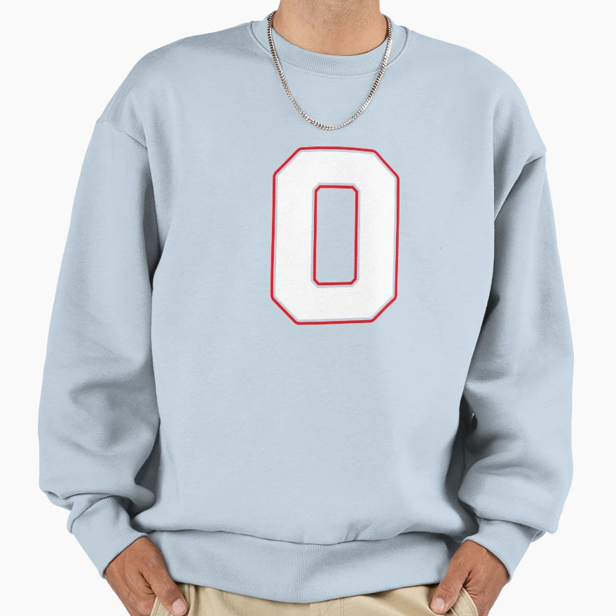 Jersey Number 0 Player Number T-Shirt - Casual Everyday Wear Men Women - T-Shirt, Sweatshirt, Hoodie