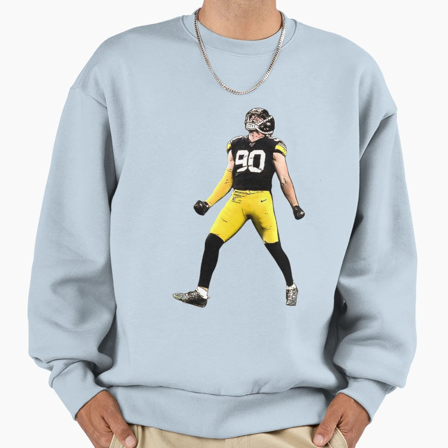 Tj Watt Celebration Sweatshirt - Unique Graphic Unisex - T-Shirt, Sweatshirt, Hoodie