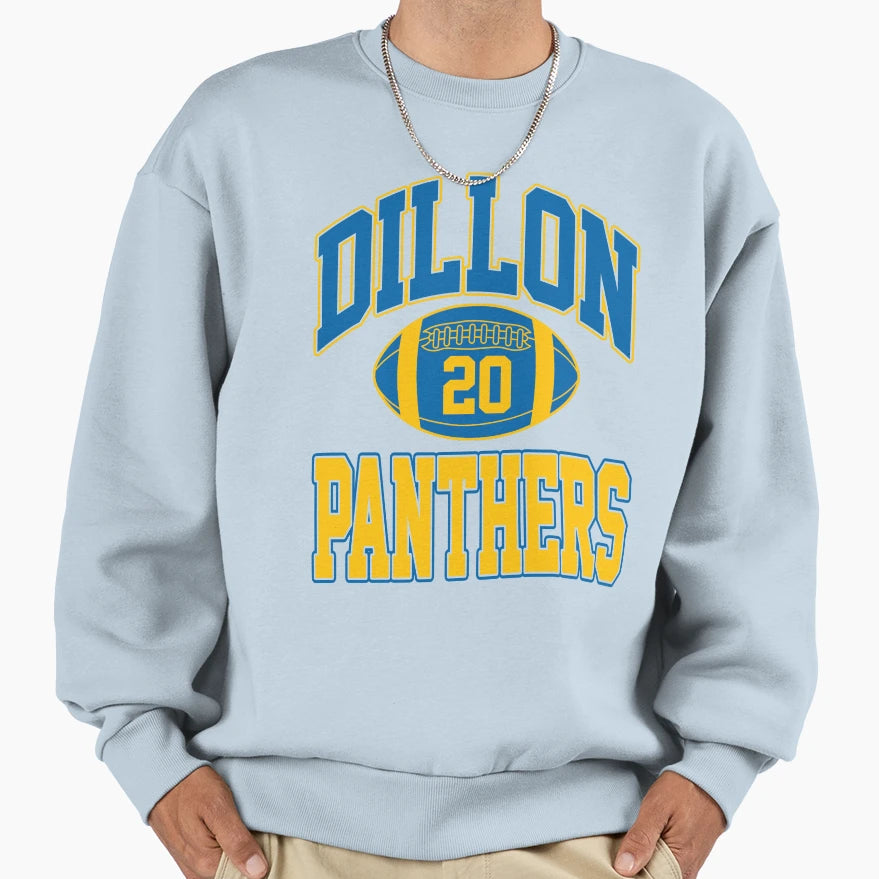 Dillon Panthers Smash Sweatshirt - Casual Everyday Wear Men Women - T-Shirt, Sweatshirt, Hoodie