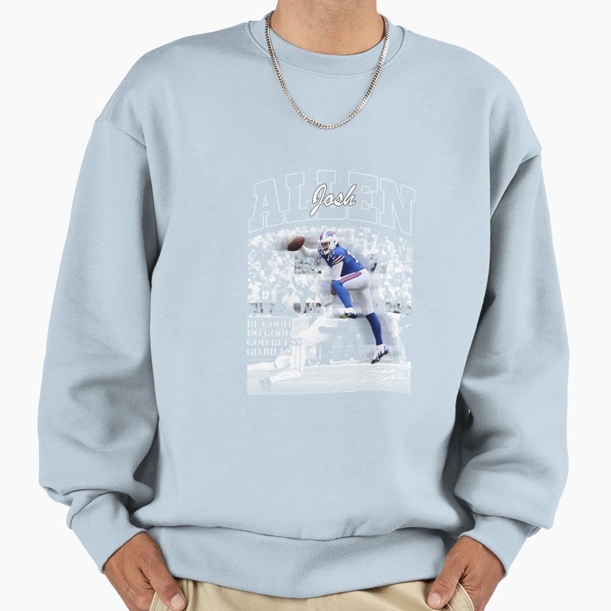 JA Buffalo Bills Quarterback Sweatshirt - Casual Everyday Wear Men Women - T-Shirt, Sweatshirt, Hoodie
