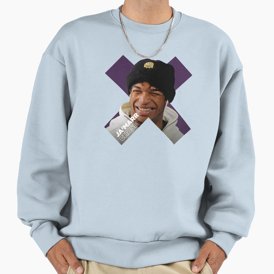 Jamarr Chase Sweatshirt - Minimalist Print for Adults - T-Shirt, Sweatshirt, Hoodie