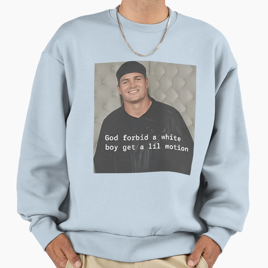 Drake Maye White Viral Meme Sweatshirt - Trendy Graphic Men Women - T-Shirt, Sweatshirt, Hoodie