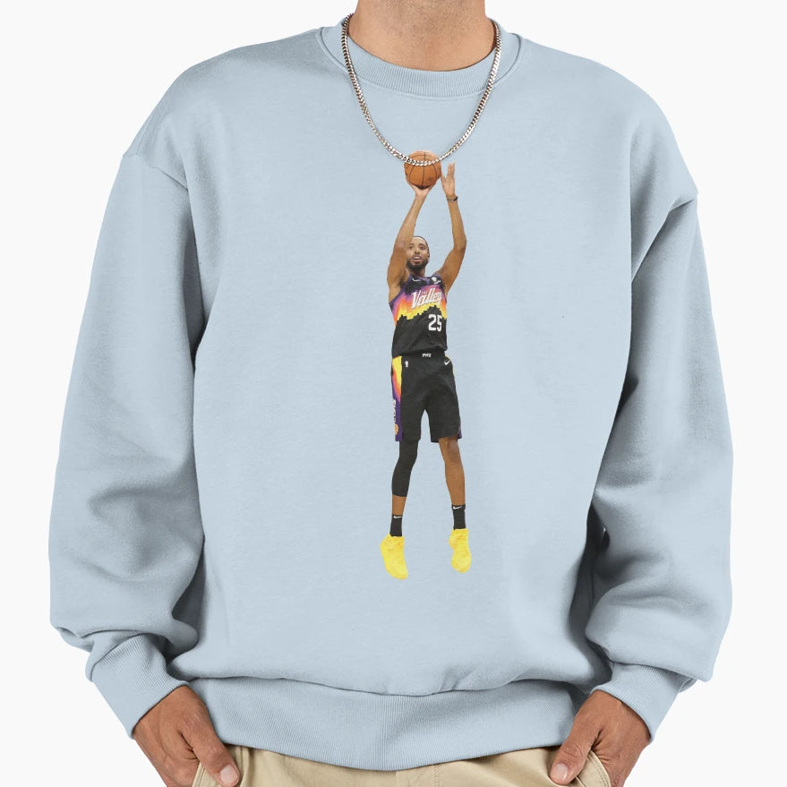 Mikal Bridges 25 Basketball Sweatshirt - Graphic Print Men Women - T-Shirt, Sweatshirt, Hoodie