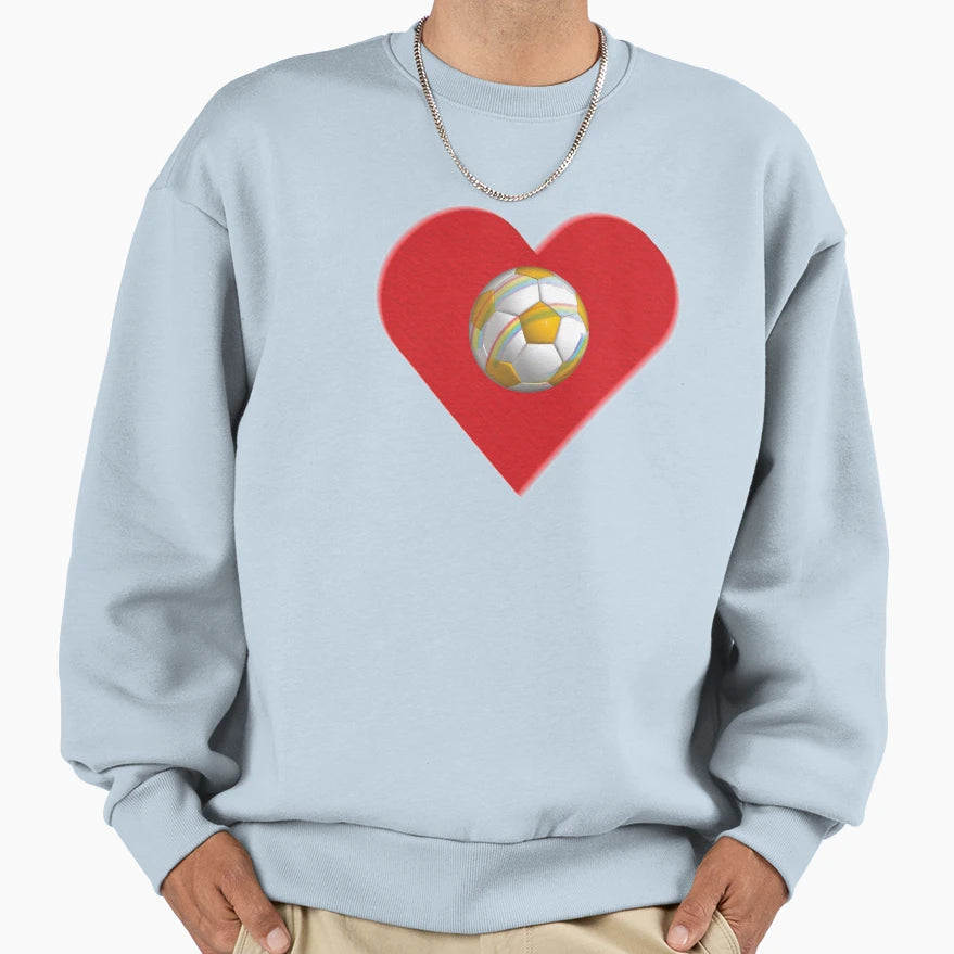 Soccer Pride Transparent Background Sweatshirt - Custom Art Print Unisex - T-Shirt, Sweatshirt, Hoodie