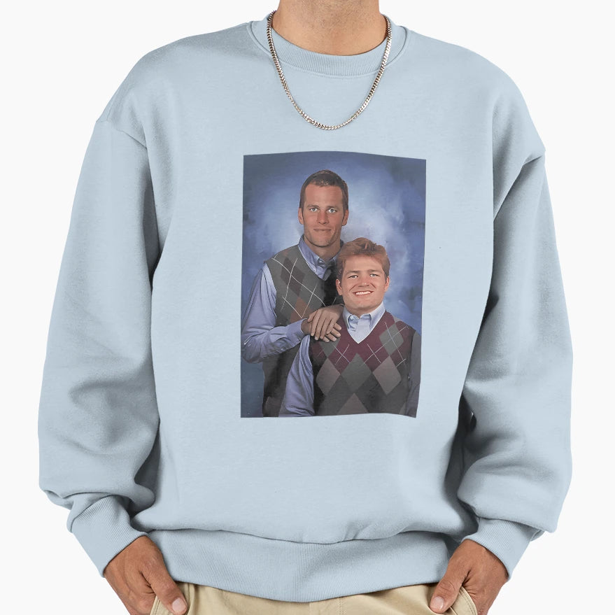 Brady And Maye Stepbrothers Sweatshirt - Custom Art Print for Adults - T-Shirt, Sweatshirt, Hoodie