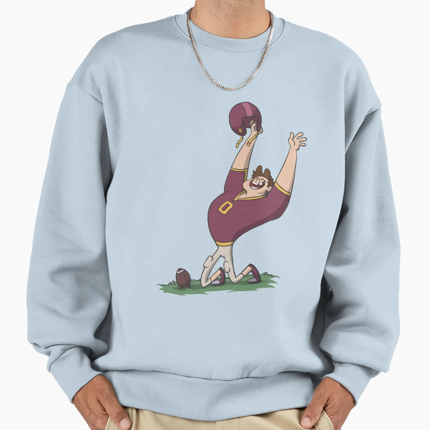 American Football Player Cheers Sweatshirt - Custom Art Print Unisex - T-Shirt, Sweatshirt, Hoodie
