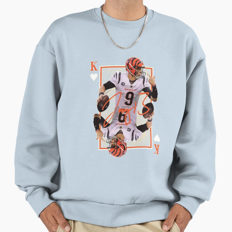 Player Sports Quarterback 14 Sweatshirt - Aesthetic Graphic for Adults - T-Shirt, Sweatshirt, Hoodie
