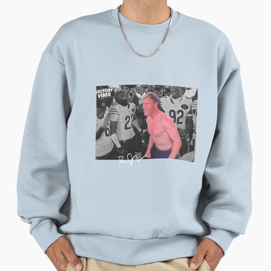 Ben Johnson Chicago Football Sweatshirt - Novelty Apparel for Adults - T-Shirt, Sweatshirt, Hoodie