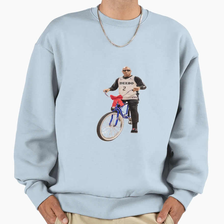 Deebo Bike Sweatshirt - Aesthetic Graphic Men Women - T-Shirt, Sweatshirt, Hoodie