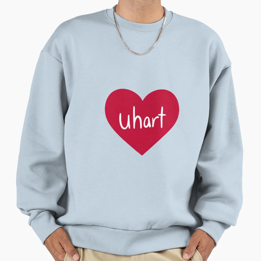 Uhart Heart Sweatshirt - Custom Art Print for Adults - T-Shirt, Sweatshirt, Hoodie