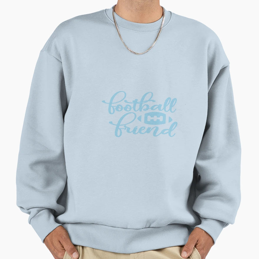 Football Friend Sweatshirt - Minimalist Print Unisex - T-Shirt, Sweatshirt, Hoodie